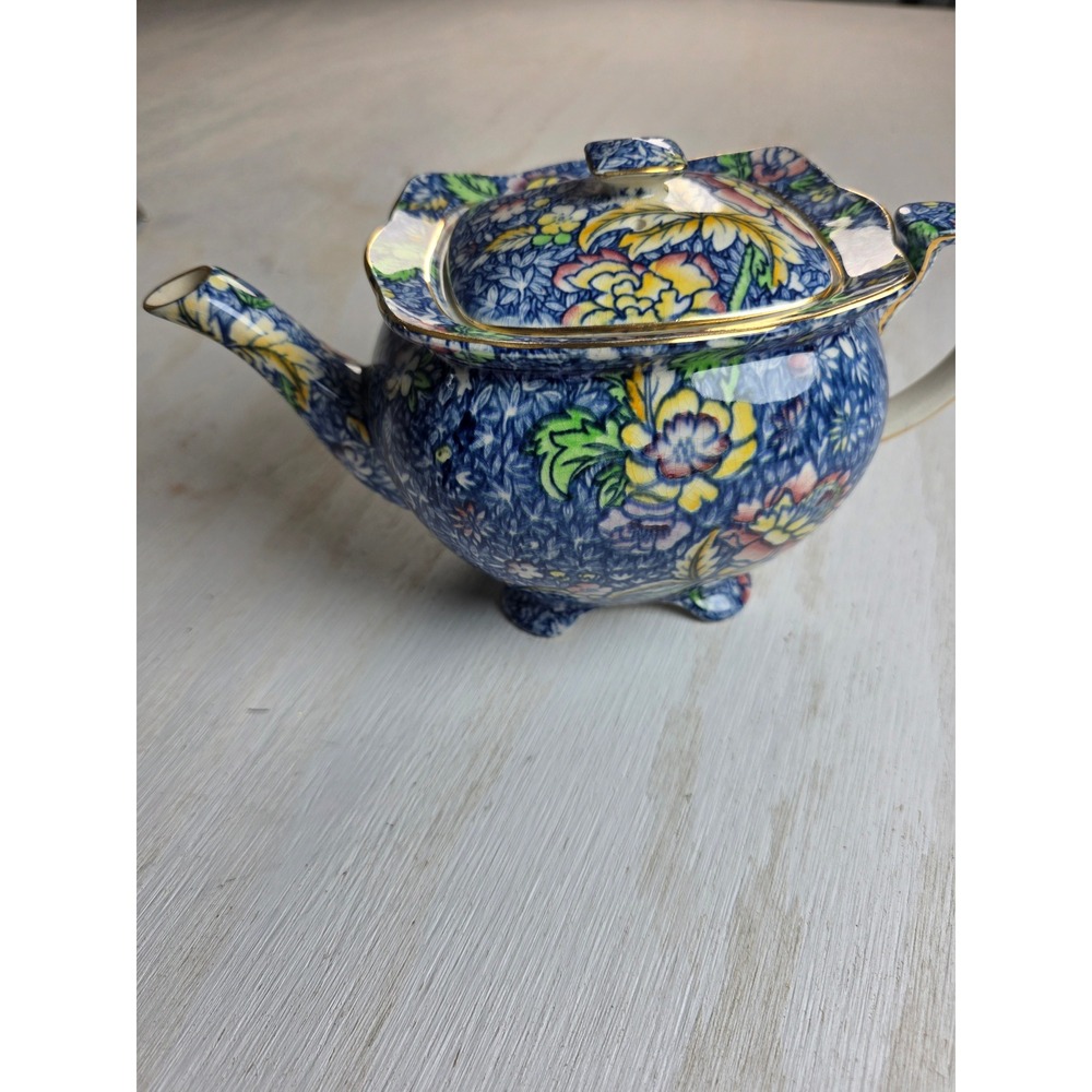 Royal Winton Grimwades Summertime Chintz Teapot Vintage Floral Made in England